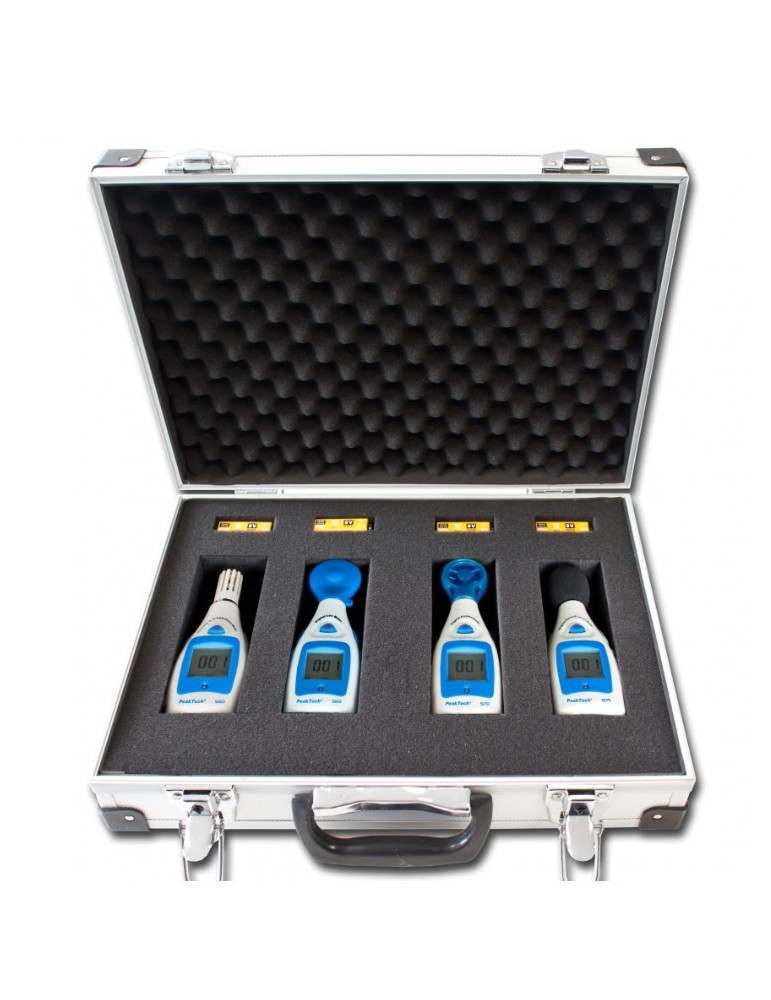 PeakTech P8103 | Kit / Set de medición ambiental