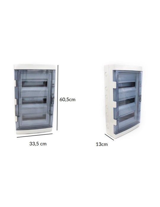 Caja Distribución Atmoss BOX-019 IP65 36 Módulos