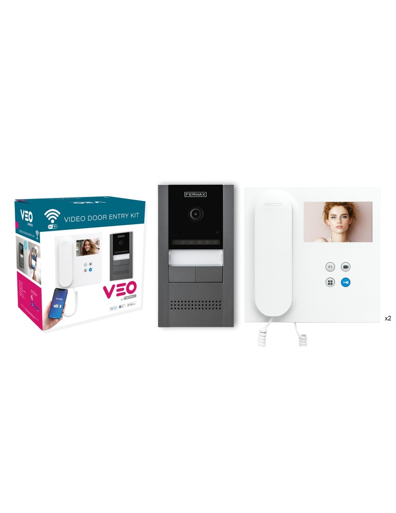 Fermax 7756 Kit CORA VEO 4,3" WiFi DUOX Plus 2L