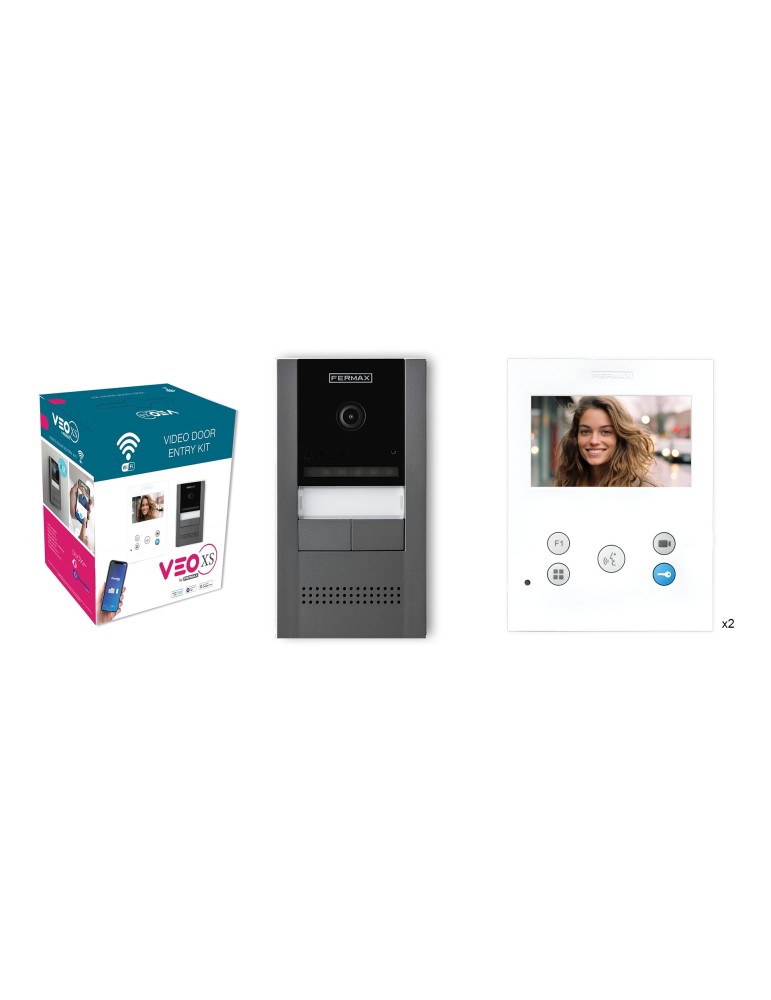 Fermax 7746 Kit CORA VEO-XS 4,3" WiFi DUOX Plus 2L
