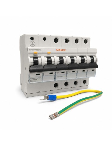 Maxge EPBOV4SC63 Protector Sobretensiones P+T 4P 63A