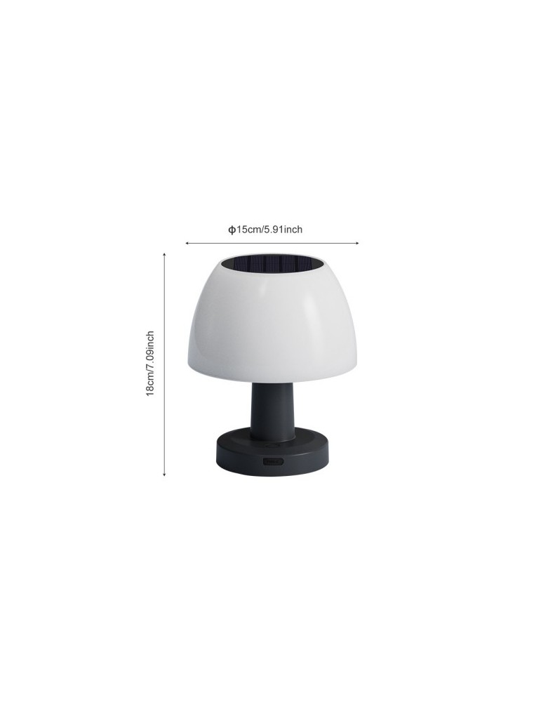 Atmoss LMP-100 | Lámpara solar de mesa