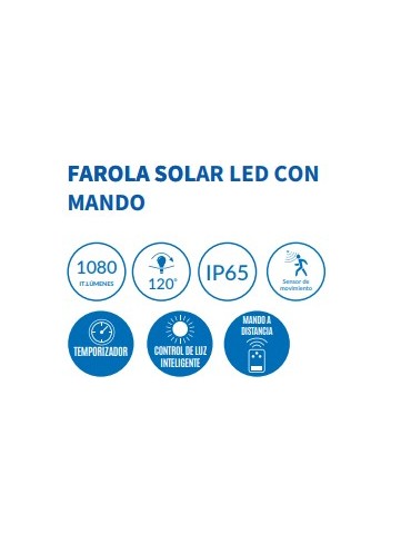 Atmoss FRL-018 | Farola solar 2
