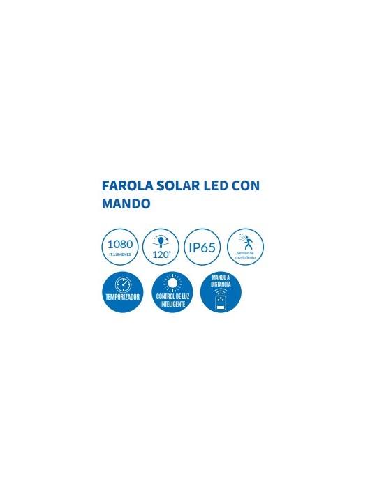Atmoss FRL-018 | Farola solar