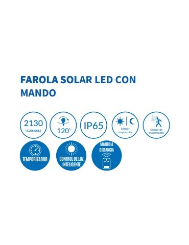 Atmoss FRL-021 | Farola solar 2