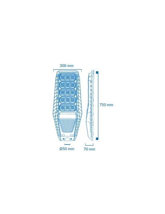 Atmoss FRL-021 | Farola solar