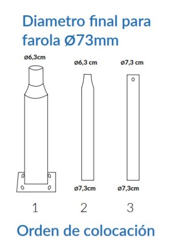 Atmoss FRL-035 | Soporte para iluminación solar 2