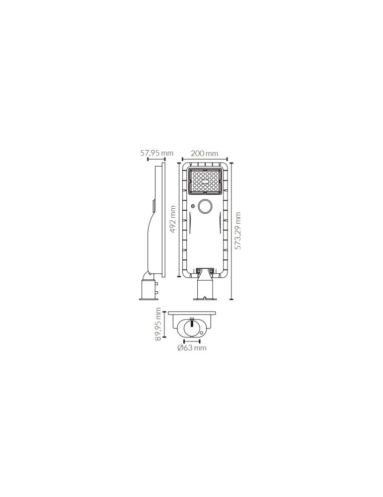 Atmoss FRL-049 | Farola solar