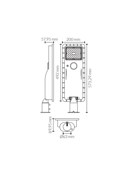Atmoss FRL-049 | Farola solar