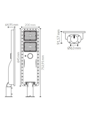 Atmoss FRL-051 | Farola solar 2
