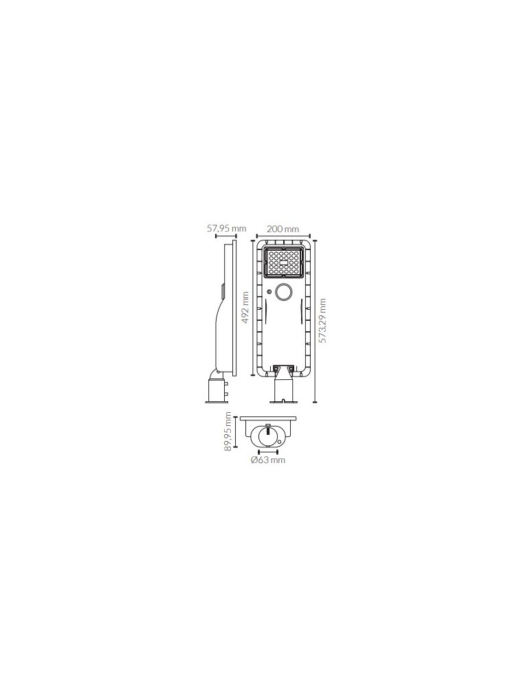 Atmoss FRL-056 | Farola solar