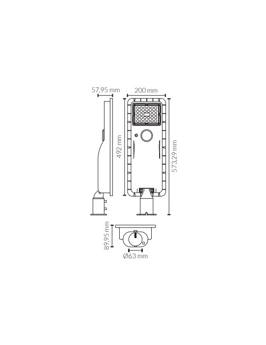 Atmoss FRL-056 | Farola solar