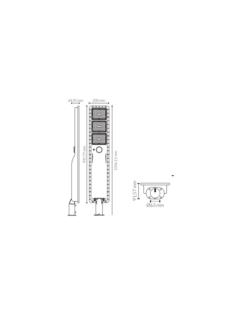 Atmoss FRL-062 | Farola solar