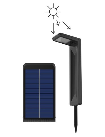 Atmoss ACLED-200 | Foco solar de jardín