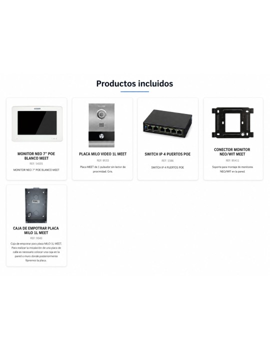 Fermax 1508 Kit Videoportero IP NEO MEET | Suministros Eléctricos