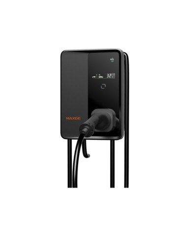 Pedestal Maxge para estación EVD02 negro E12 2