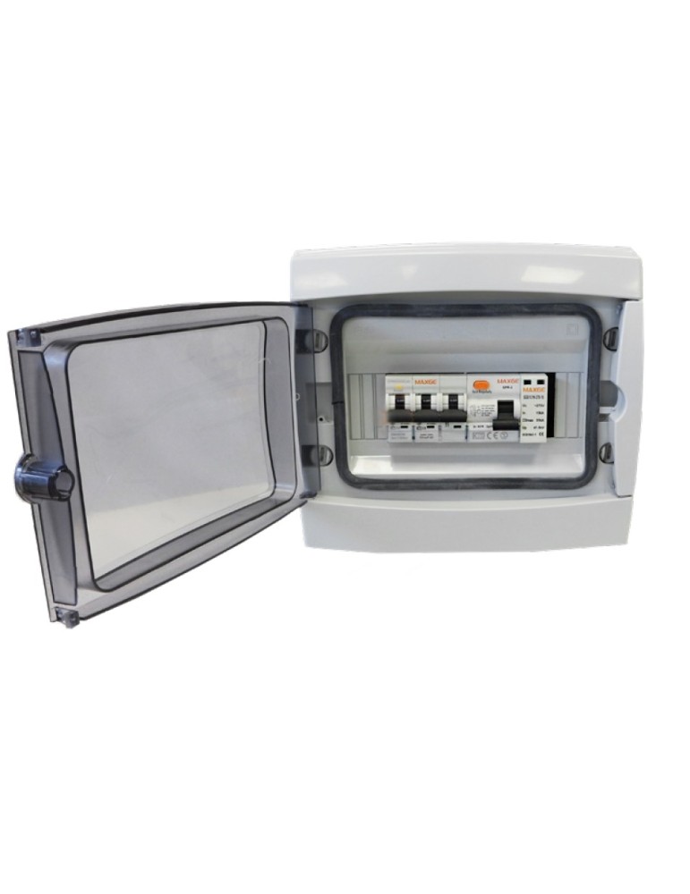 Maxge PECVETPR2C32T Protector VE 2P 32A con Schuko