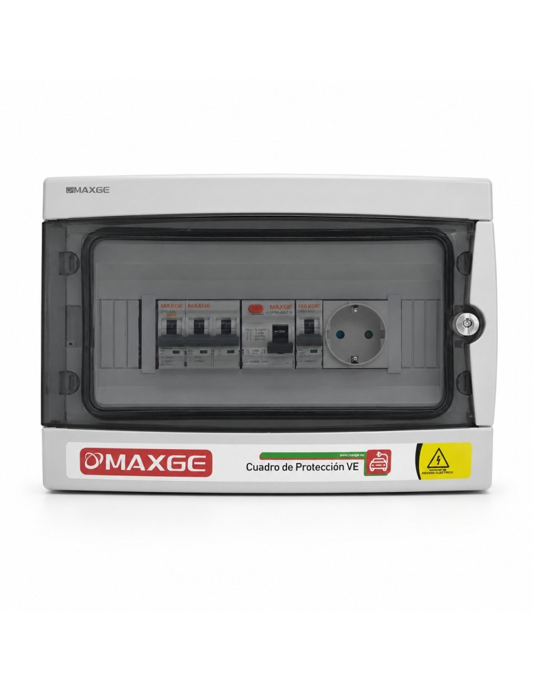 Protector VE Maxge 32A con Schuko PECVETP2C32T