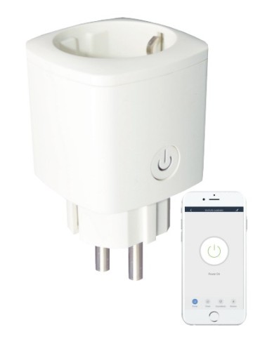 Atmoss Enchufe inteligente smart 16 A WiFi blanco ACLED-121 ACLED-121