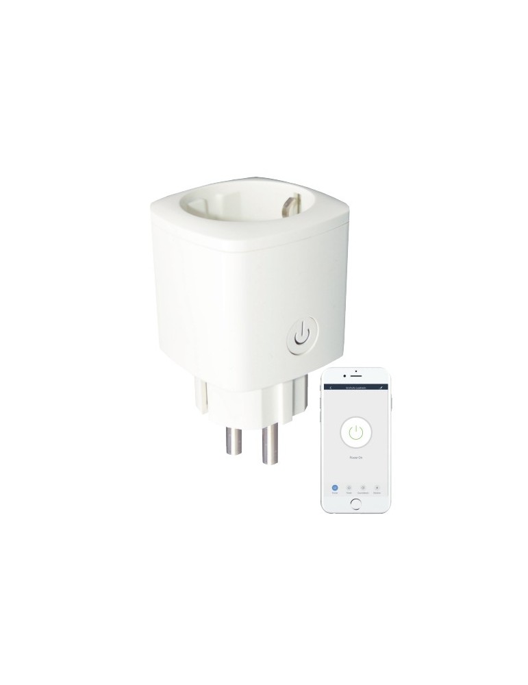 Atmoss Enchufe inteligente smart 16 A WiFi blanco ACLED-121 ACLED-121