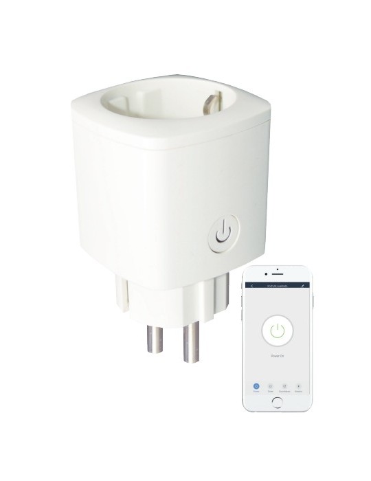 Atmoss Enchufe inteligente smart 16 A WiFi blanco ACLED-121 ACLED-121