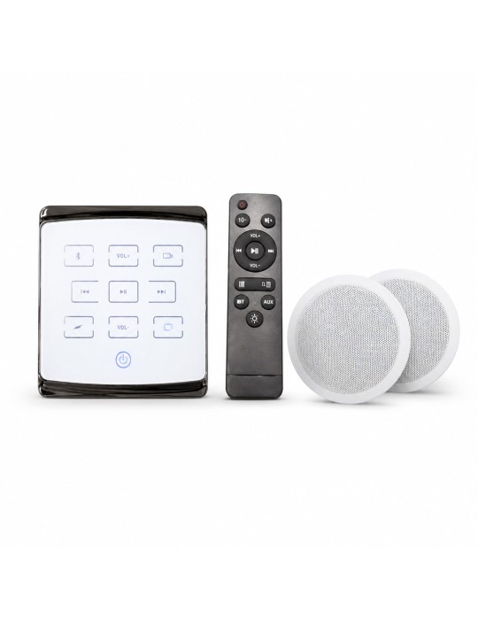 Atmoss Kit de sonido Bluetooth con altavoz principal y auxili ALT-001