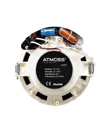 Atmoss Altavoz auxiliar Bluetooth de 6,5 pulgadas 25 W y 8 Oh ALT-002