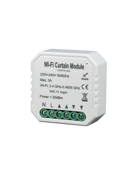 Atmoss Pastilla interruptor de persianas WiFi CONTR-045 CONTR-045