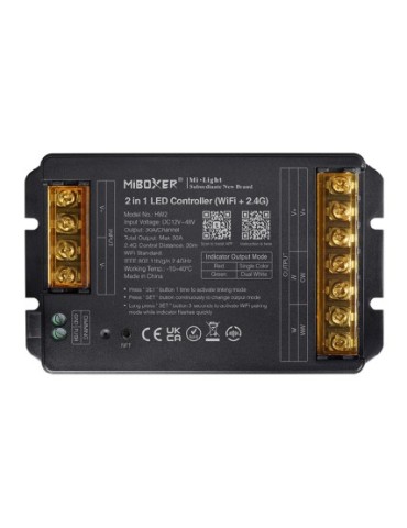 Atmoss Controlador 2 en 1 WiFi 2.4g dimmer push 30 A CONTR- CONTR-095
