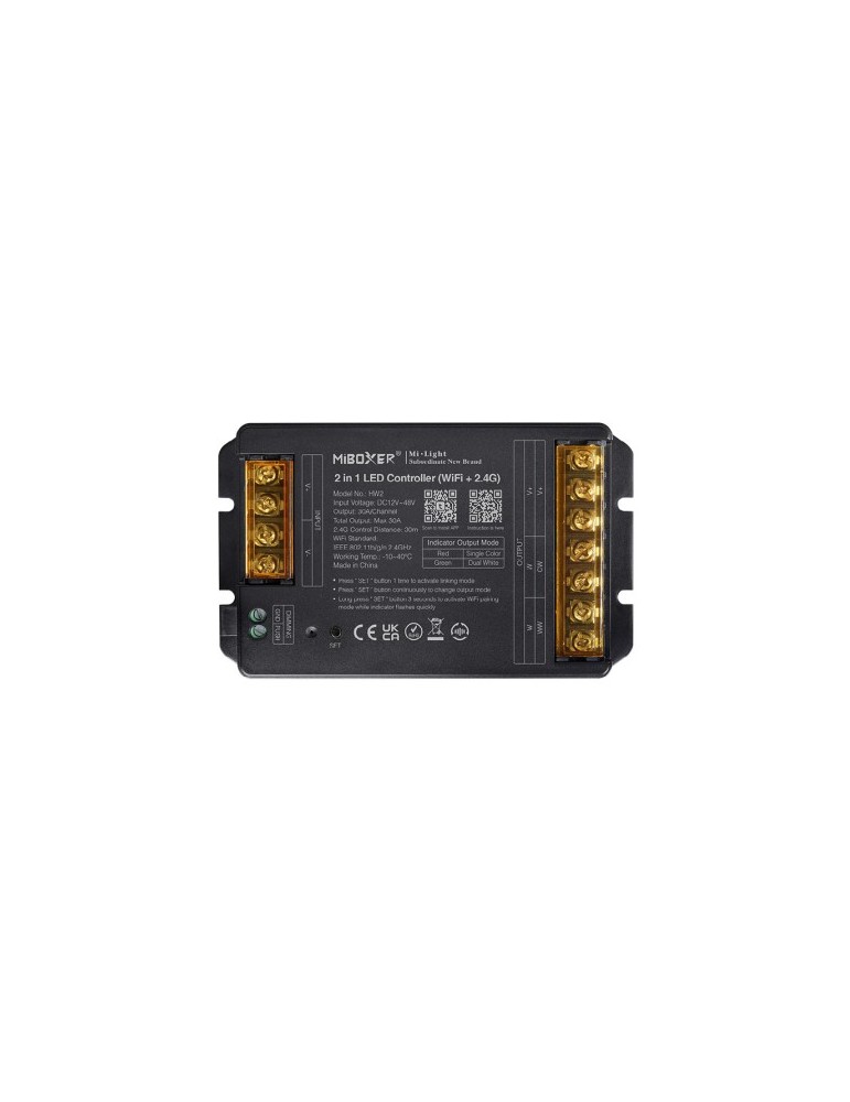 Atmoss Controlador 2 en 1 WiFi 2.4g dimmer push 30 A CONTR- CONTR-095