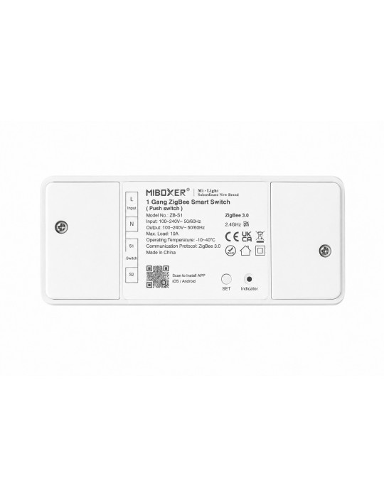 Atmoss Dimmer TRIAC WiFi 2.4g dimmer push 500 W 230 V CONTR CONTR-096