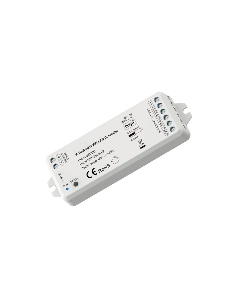 Atmoss Controlador LED 8 A RGB/RGBW digital SPI CONTR-100 CONTR-100