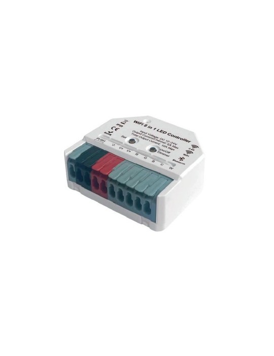 Atmoss Controlador LED mini 5 en 1 WiFi Bluetooth Tuya de 1 CONTR-109