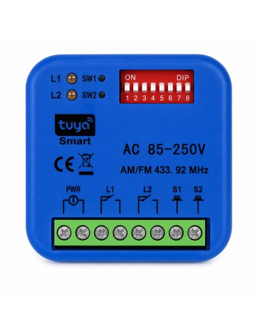 Atmoss Pastilla puerta garaje WiFi Tuya con mando CONTR-111 CONTR-111