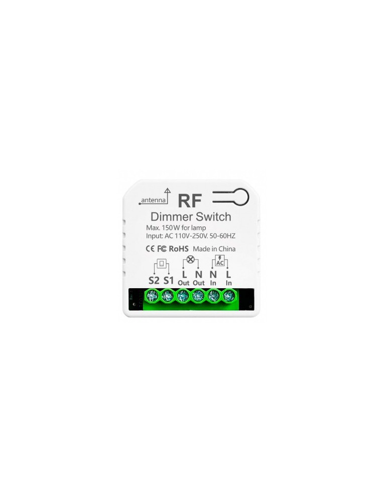 Atmoss Pastilla interruptor dimmer con control remoto CONTR CONTR-125