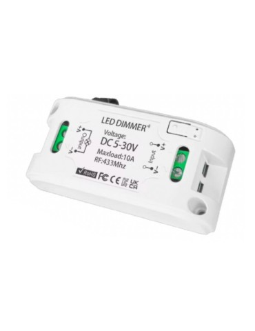 Atmoss Regulador dimmer dc24 V con control remoto CONTR-126 CONTR-126