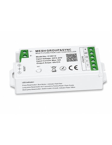 Atmoss Controlador WiFi RF blanco CCT 15 A CONTR-130 | Comprar online