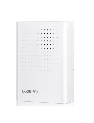 Atmoss Timbre 12 V ABS sonido ding dong blanco TIMB-399 TIMB-399