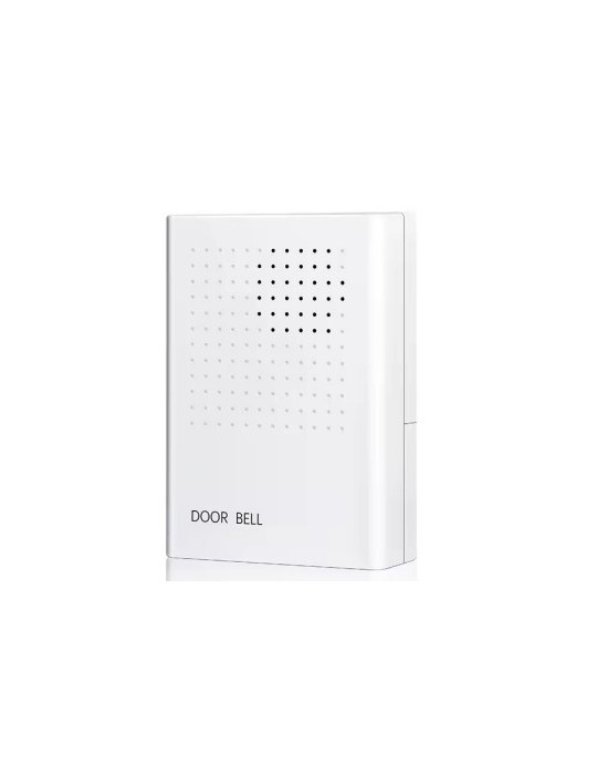 Atmoss Timbre 12 V ABS sonido ding dong blanco TIMB-399 TIMB-399