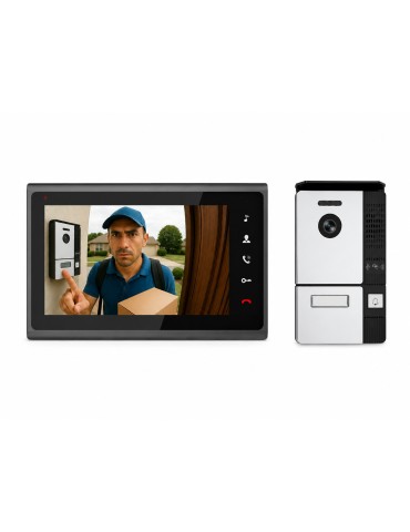 Atmoss Videoportero aluminio con monitor 7" 1080p VPO-006 VPO-006 2