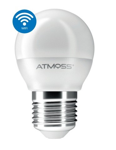 Atmoss Miniesférica LED G45 E27 5 W RGB+WW+CW WiFi BLED-220 BLED-220