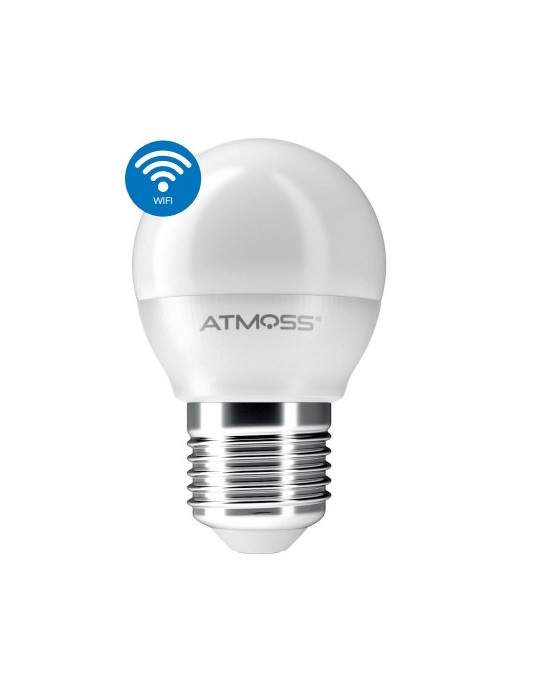 Atmoss Miniesférica LED G45 E27 5 W RGB+WW+CW WiFi BLED-220 BLED-220