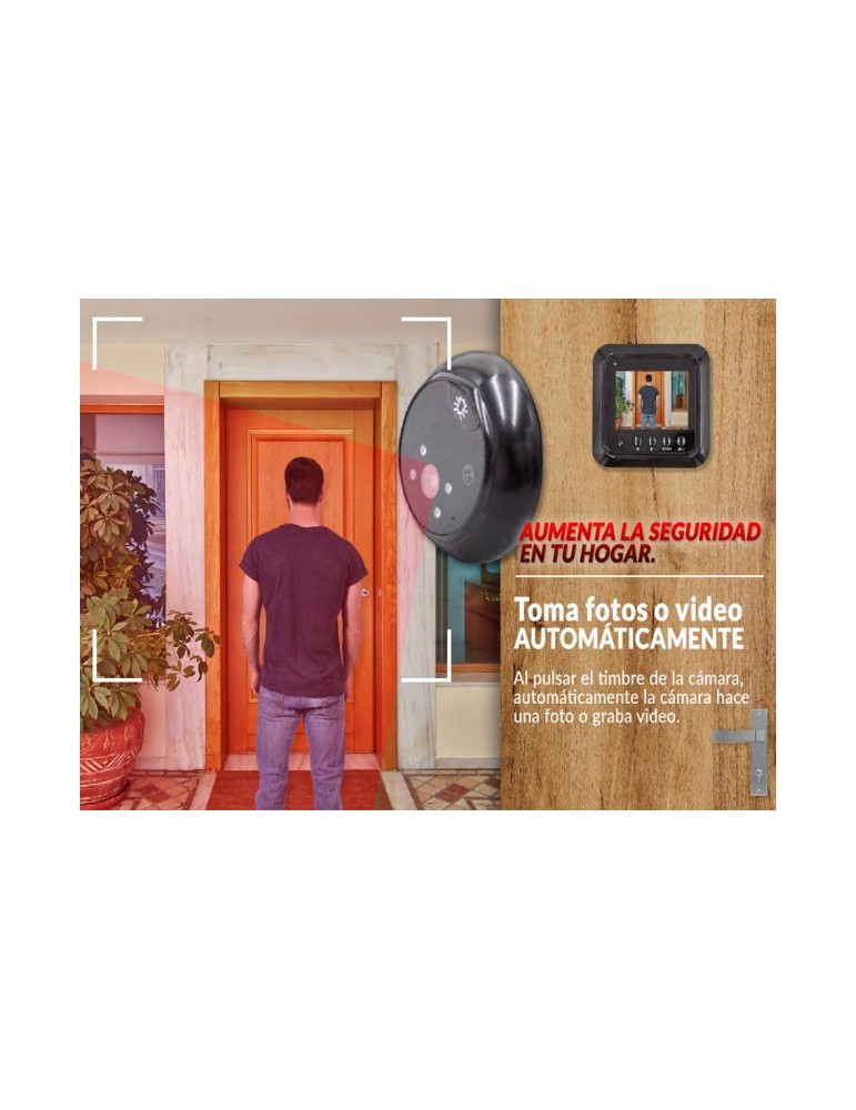 Atmoss Mirilla digital para puerta SGR-009 | Comprar online