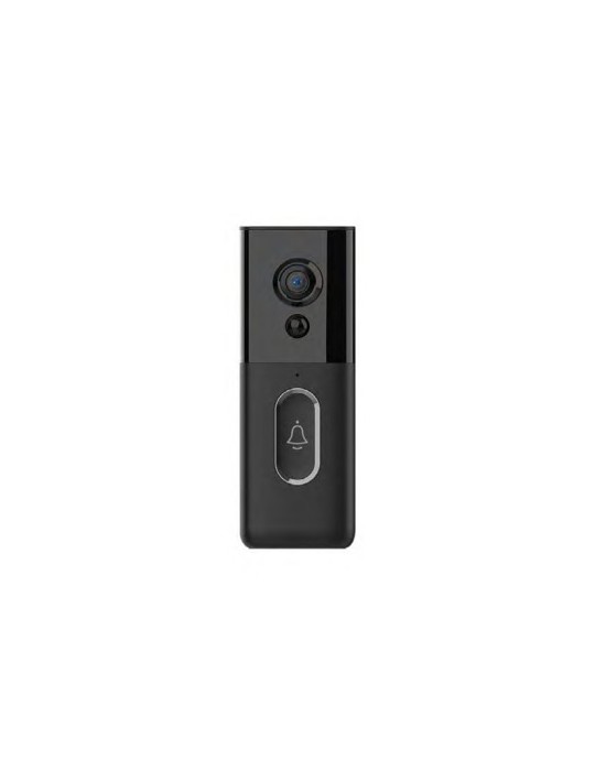 Atmoss Timbre con cámara WiFi Tuya 1080p, batería y cable de SGR-010