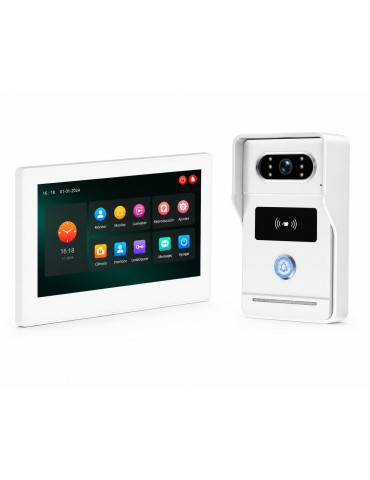 Videoportero WiFi Atmoss VPO-007 7" Tuya RFID 2 Hilos