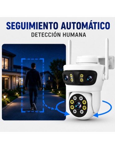Cámara WiFi Atmoss CAM-014 2MP PTZ Exterior Tuya 2