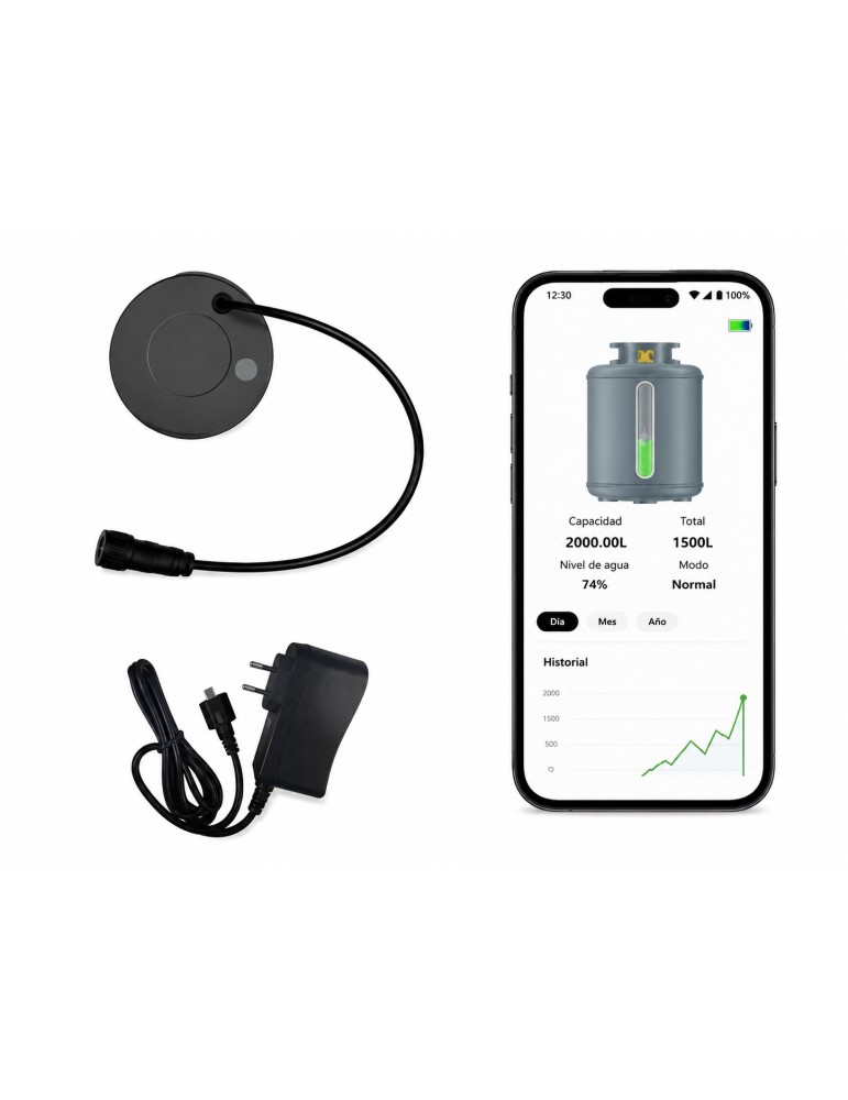 Atmoss ACLED-562 Sensor Nivel Depósito WiFi Ultrasónico