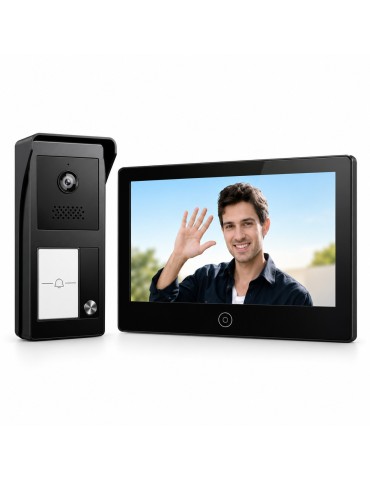 Videoportero WiFi 2 hilos 7" Tuya RFID Atmoss VPO-009