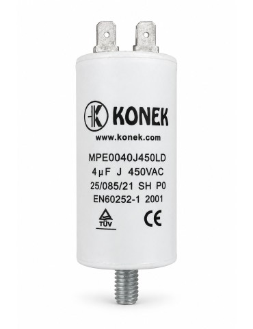 Konek condensador 4 µF 450V para motor CPM4MF