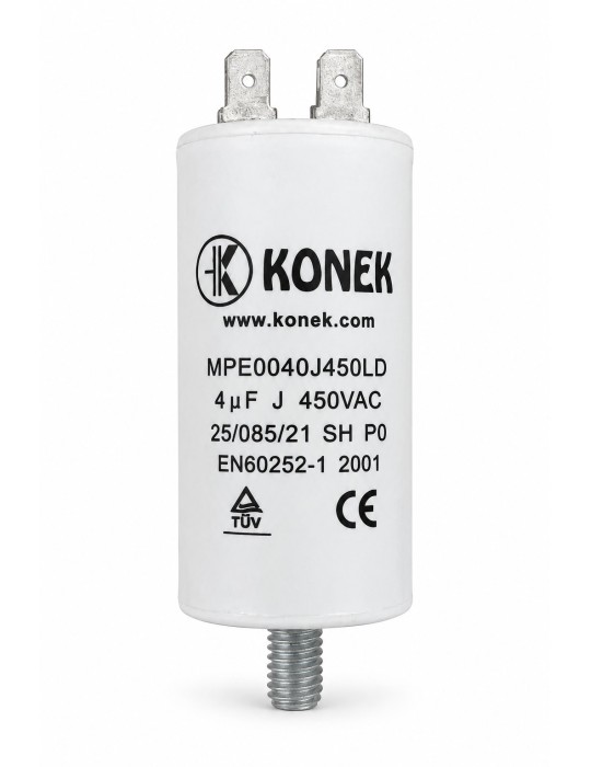 Konek condensador 4 µF 450V para motor CPM4MF